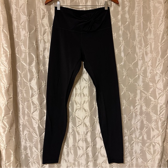 Lululemon Black Align High-Rise Tight 28" Twist Waist Leggings Ankle Full Length - Picture 5 of 16